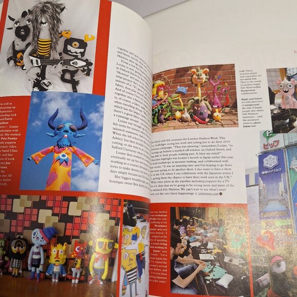 Mollie Makes Issue 6 UK 2011 Magazine Autumn Fruits Harvest Craft Projects - Picture 8 of 13